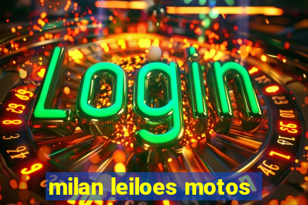 milan leiloes motos